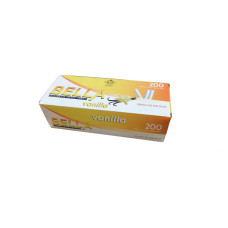 Сигаретные гильзы Bella vanilla filter tubes 20mm 1000шт